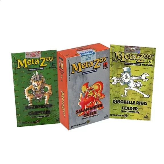 MetaZoo TCG: Cryptid Nation Tribal Theme Deck Second Edition [Set of 3]