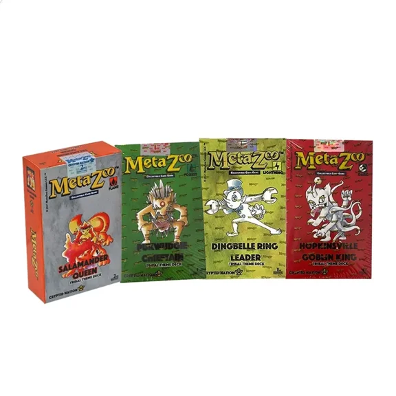 MetaZoo TCG: Cryptid Nation Tribal Theme Deck Second Edition [Set of 4]