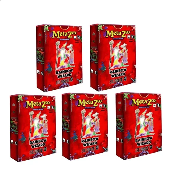 MetaZoo TCG Seance: First Edition Tribal Theme Deck - Rainbow Wizard x5
