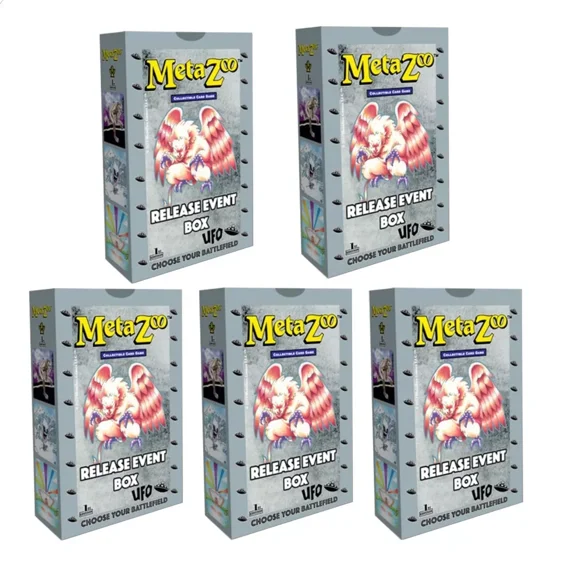 MetaZoo TCG: UFO Release Deck 1st Edition x5
