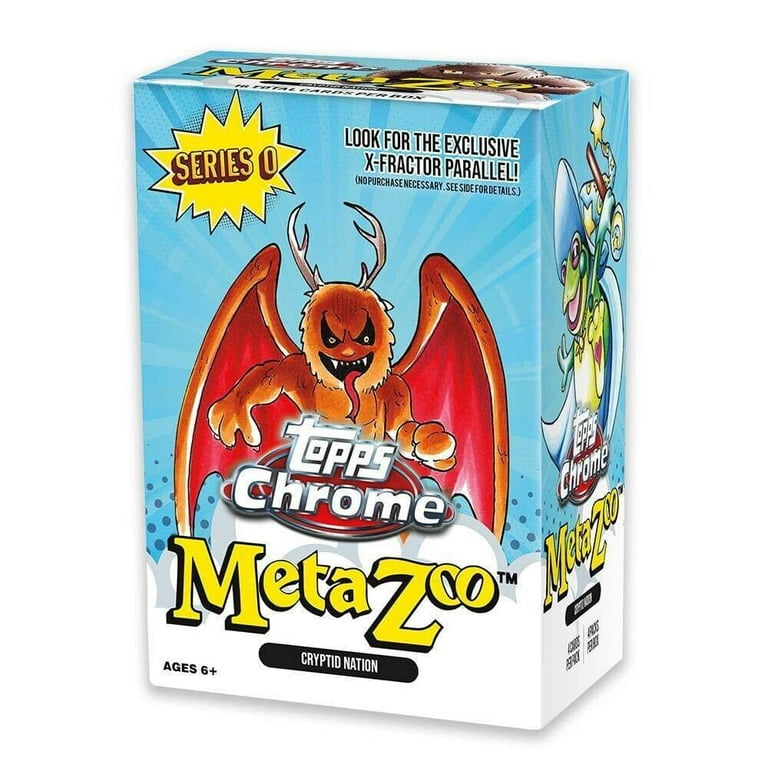 Topps MetaZoo Cryptid Nation Series 0 Chrome Blaster Box with 16
