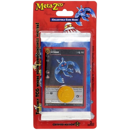 MetaZoo Trading Card Game Cryptid Nation Base Set BLISTER Pack (2nd Edition) price history and forecast - MetaZoo B09SKBZRJ2
