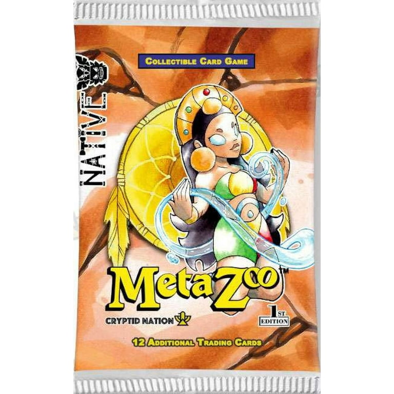 MetaZoo Trading Card Game Cryptid Nation Native Booster Pack (1st Edition, 12 Cards) MetaZoo Trading Card Game Cryptid Nation Native Booster Pack (1st Edition, 12 Cards)