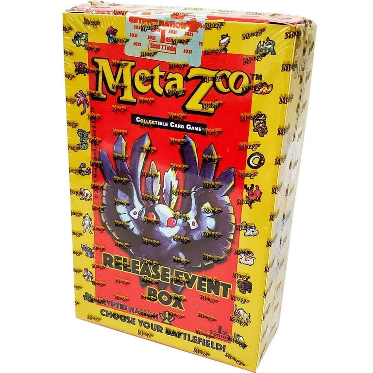 MetaZoo Trading Card Game Cryptid Nation Release Event Box (First