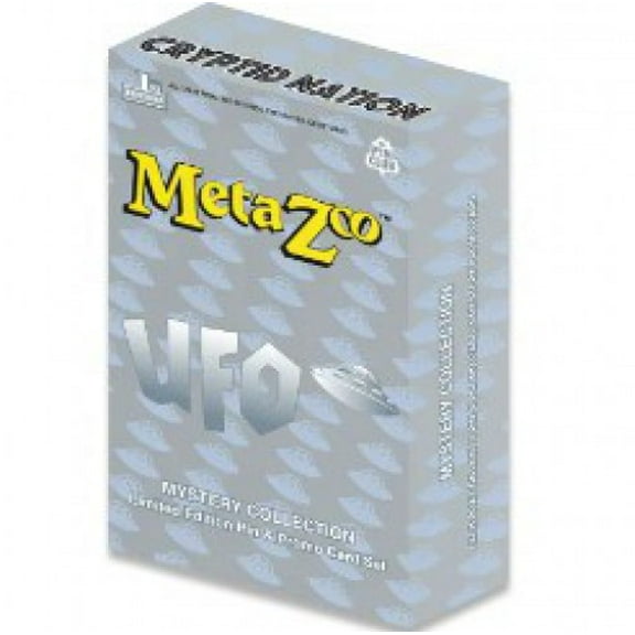 MetaZoo Trading Card Game Cryptid Nation UFO Mystery Collection Pack (Pin, Promo Card & Mystery Promo Card)