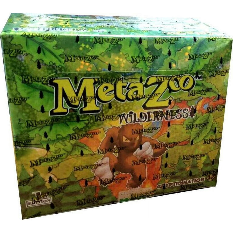 MetaZoo Wilderness Cryptid Nation Deck Building Booster Box
