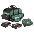thumbnail image 1 of Metabo 2X 2.0Ah Li-Ion Ultra-M Compact Battery Starter Kit, 1 of 2