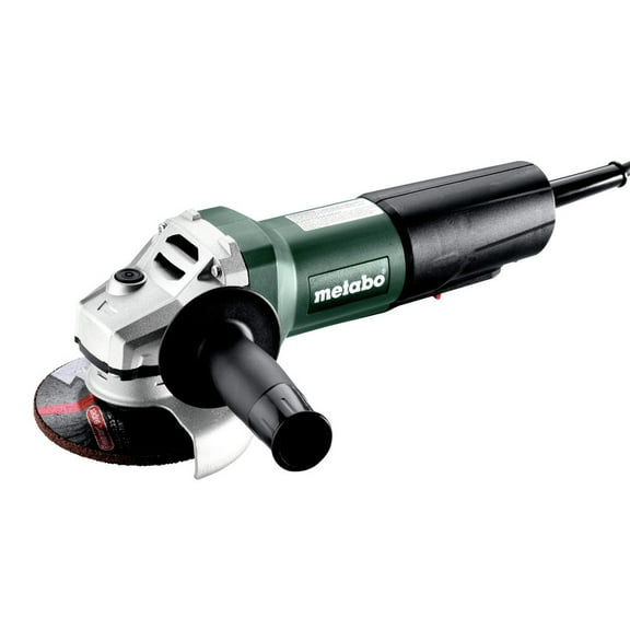 Metabo 603612420 WP 1100-125 11 Amp 12,000 RPM 4.5 in. / 5 in. Corded Angle Grinder with Non-Locking Paddle