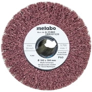 Metabo 623483000 4" x 4" Interleaved Flap Wheel, 60 Grit