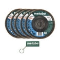 thumbnail image 1 of Metabo 629432000 4-1/2" Flapper Plus Jumbo 60 7/8 T29 Fiberglass Flap Disc 5 Pack, 1 of 5