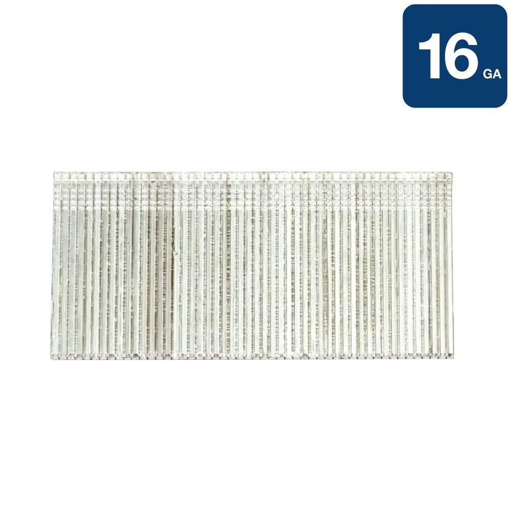 Metabo HPT 2-1/2 in. 16 Ga. Straight Strip Trim Finish Nails Smooth Shank 2,500 pk Metabo HPT 2-1/2 in. 16 Ga. Straight Strip Trim Finish Nails Smooth Shank 2,500 pk