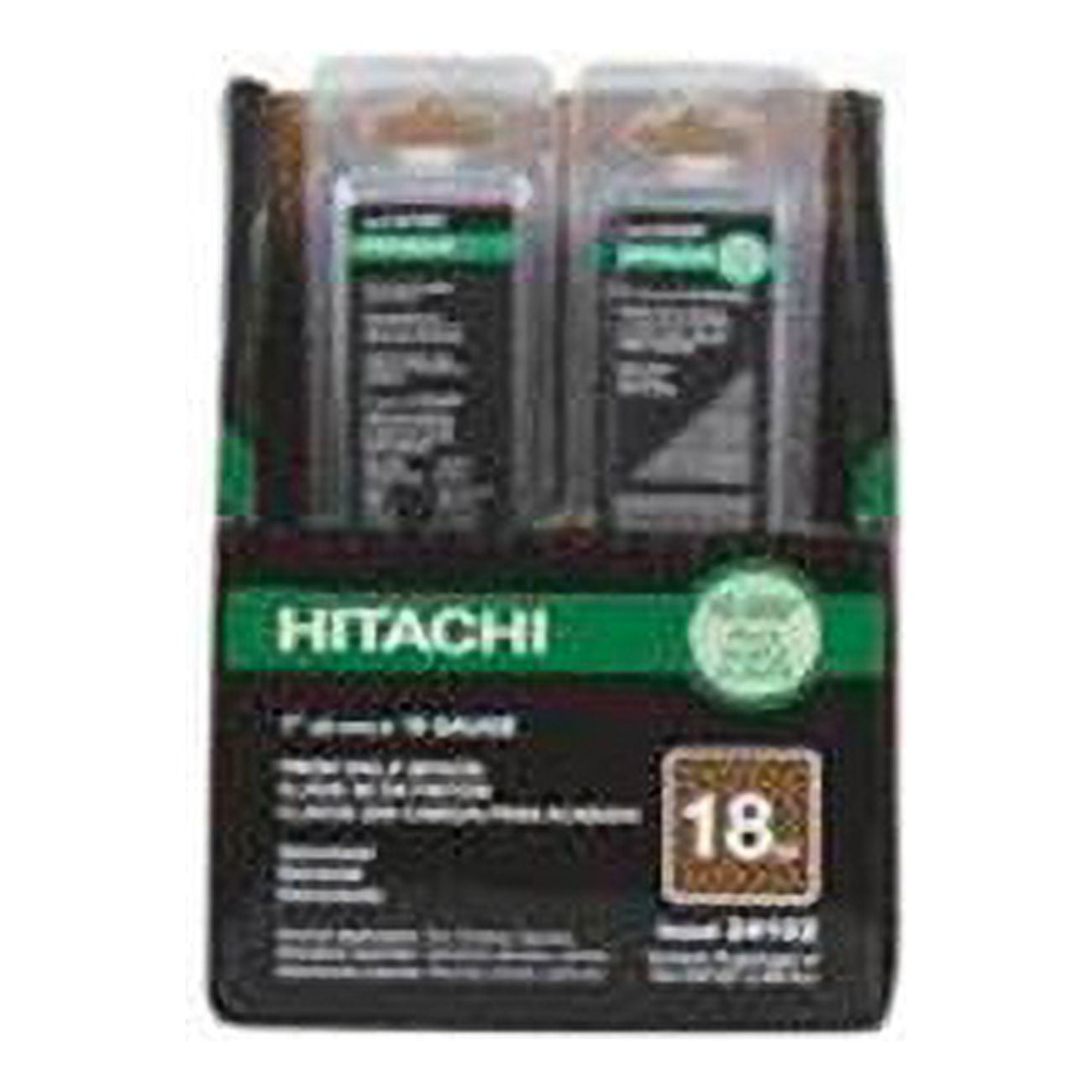 Metabo HPT 18 Ga. X 1-1/2 in. L Electro Galvanized Steel Brad Nails 1000 pk Metabo HPT 18 Ga. X 1-1/2 in. L Electro Galvanized Steel Brad Nails 1000 pk