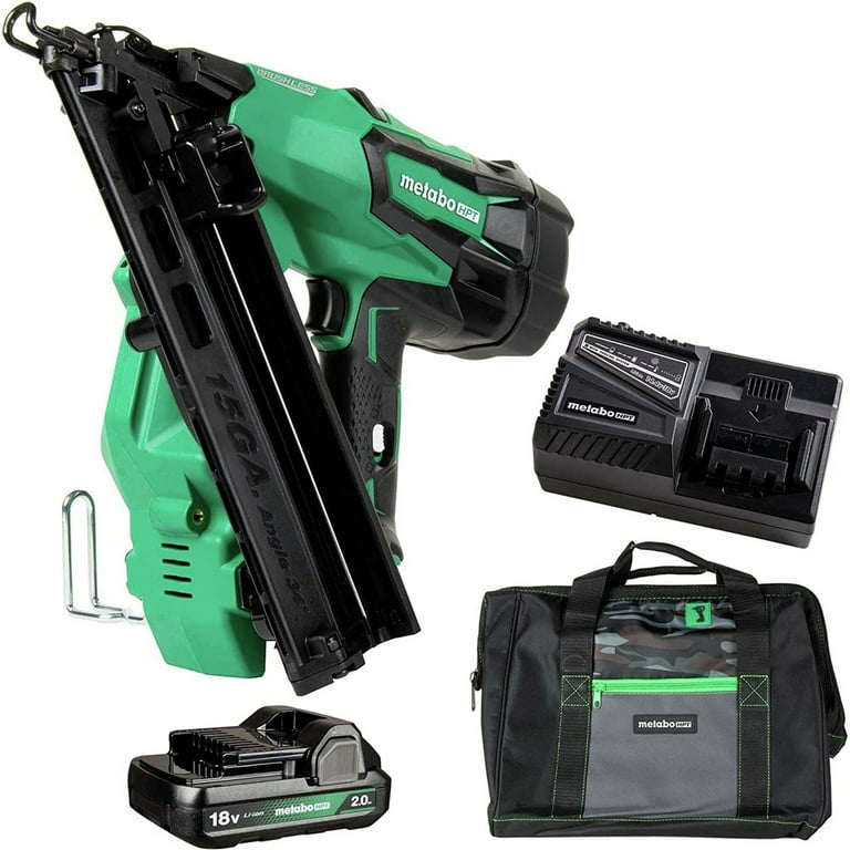 15-Gauge Pneumatic 2-1/2 in. Angled Nailer Kit 15-Gauge Pneumatic 2-1/2 in. Angled Nailer Kit