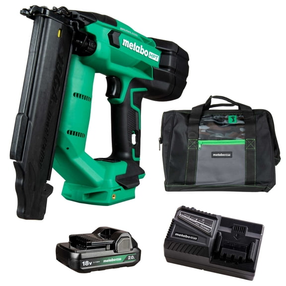 Metabo HPT 18V Brad Nailer Cordless Kit, 18-Ga, NT1850DFT