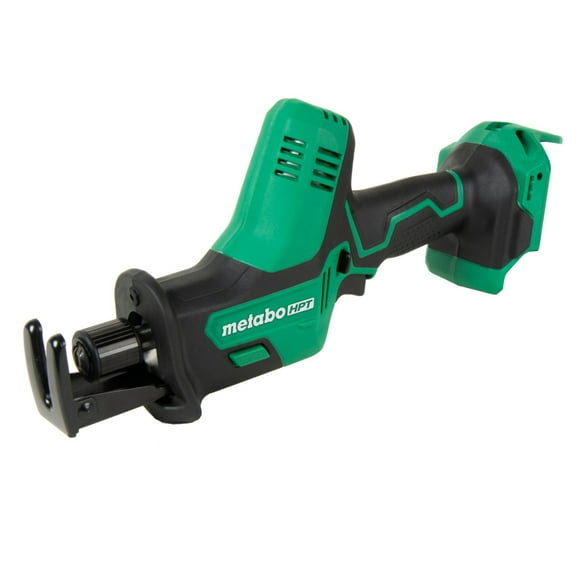 Metabo HPT 18V Cordless One-Handed Reciprocating Saw, Lightweight Design, Compact Saw Size, High-Speed 3,200 Strokes Per Minute, Versatile Blade Compatibility, LED Light, CR18DAQ4