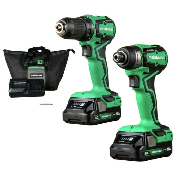 Metabo HPT 18V Power Tool Set 2Ah