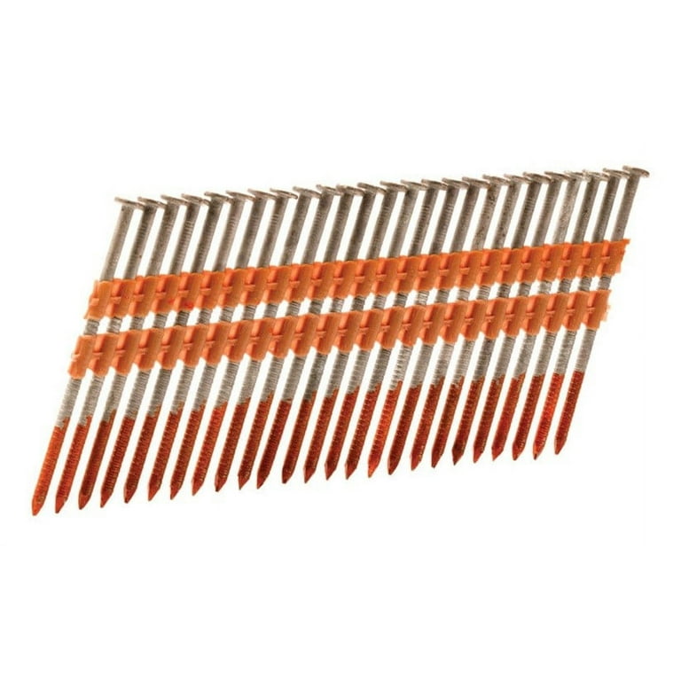 Metabo HPT 3 in. Angled Strip Framing Nails 21 deg Smooth Shank 4,000 pk Metabo HPT 3 in. Angled Strip Framing Nails 21 deg Smooth Shank 4,000 pk