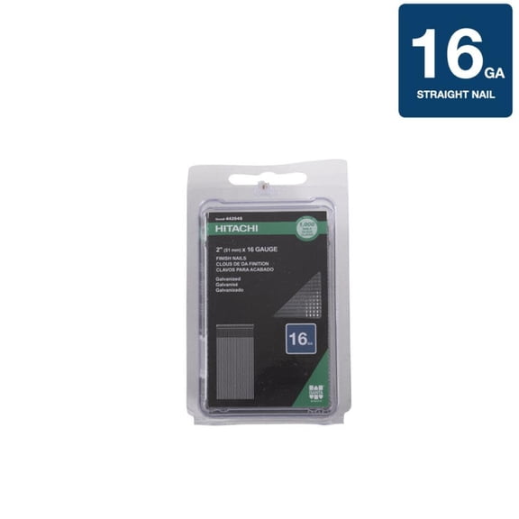 Hitachi 2In Finishing Pneumatic Finishing Nails 1000Ct