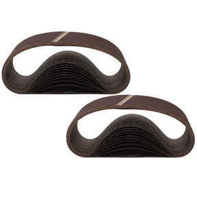 Metabo HPT 939747 10pc 3 x 21in Sanding Belt W/AA240 Grit for SB75 (2-Pack)