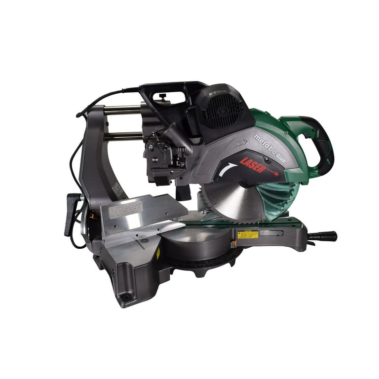 Metabo HPT C12RSH2SM 15 Amp Dual Bevel 12 in. Corded Sliding Compound Miter Saw
