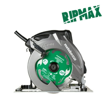 Metabo HPT 7-1/4-In Circular Saw Kit, 6,800 RPM, C7UR