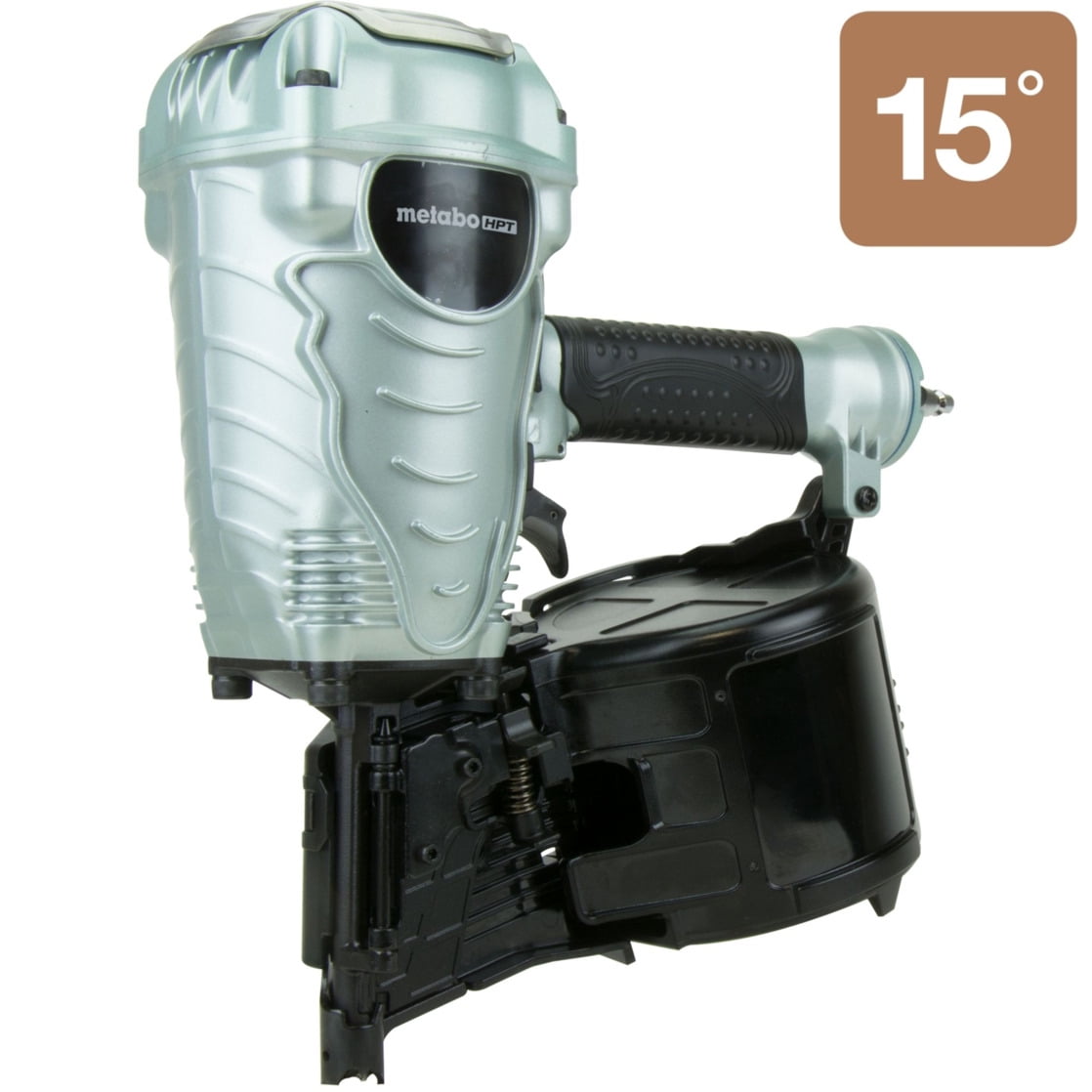 Metabo HPT Pneumatic Coil Framing Nailer, 15-Degree, NV90AGS