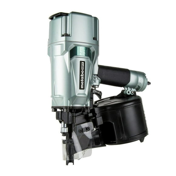 Metabo HPT Coil Framing Nailer | Pro Preferred Brand of Pneumatic Nailers | 15 Degree Magazine | Accepts 2-Inch up to 3-1/4-Inch Nails | Ideal for Wall Sheathing, Roof Decking, & Subflooring | NV83A5