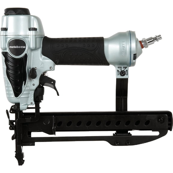 Metabo HPT Finish Stapler, 18 Gauge, 1/4-Inch Narrow Crown Staples, 1/2-Inch up to 1-1/2-Inch Staple Length, Pneumatic N3804AB3