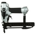 thumbnail image 1 of Metabo HPT Narrow Crown Stapler, Pro-Preferred Pneumatic Power Nailers, Finish Stapler for Furniture & Cabinetry, Lightweight Trim Tool, Ergonomic Design, 18 Gauge, 1/2″ to 1-1/2″ Staples, N3804AB3, 1 of 11