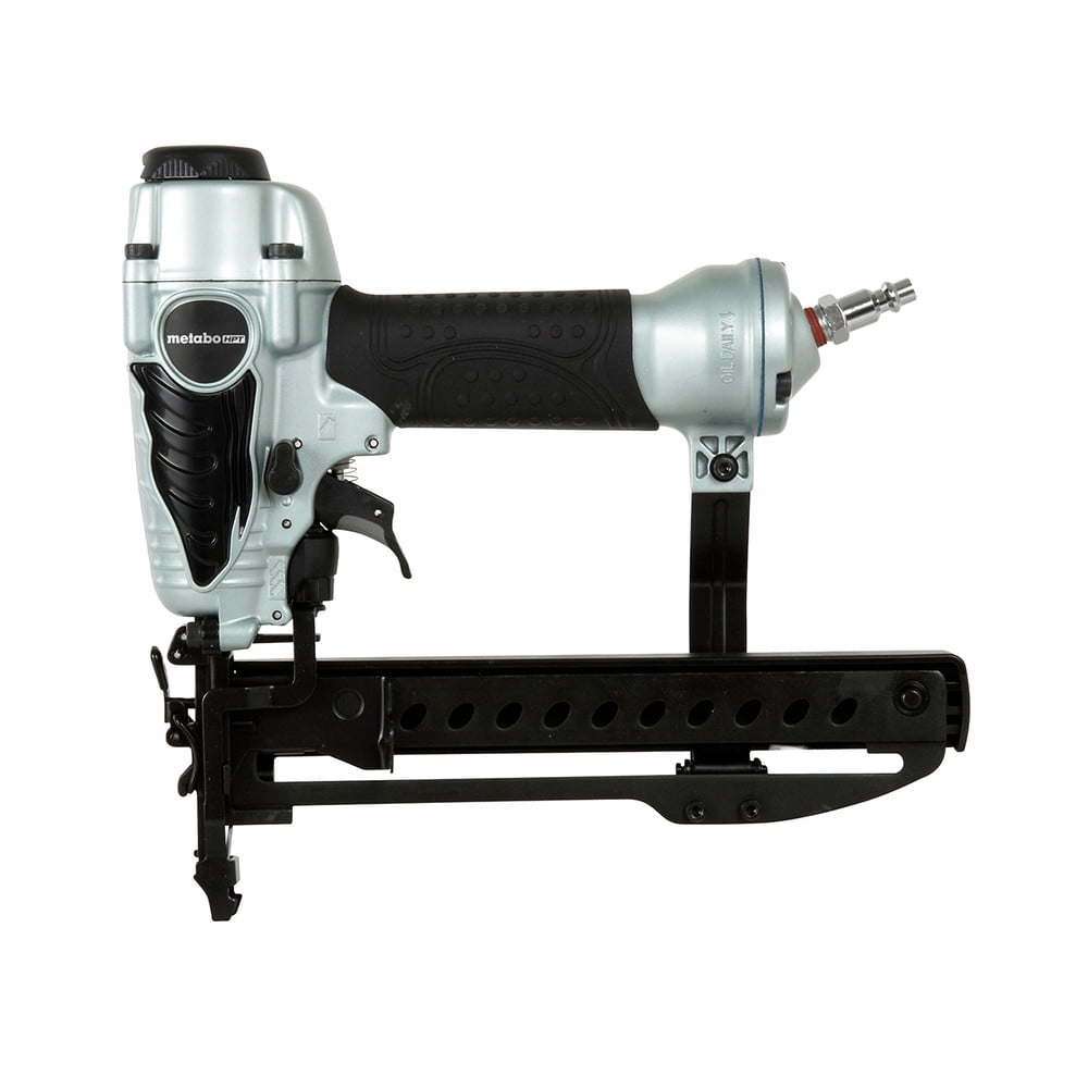 Metabo HPT Finish Stapler | Pro Preferred Brand of Pneumatic Nailers | 18 Gauge | 1/4-Inch Narrow Crown | Ideal for Trim Work, Furniture \u0026 Cabinetry | N3804AB3