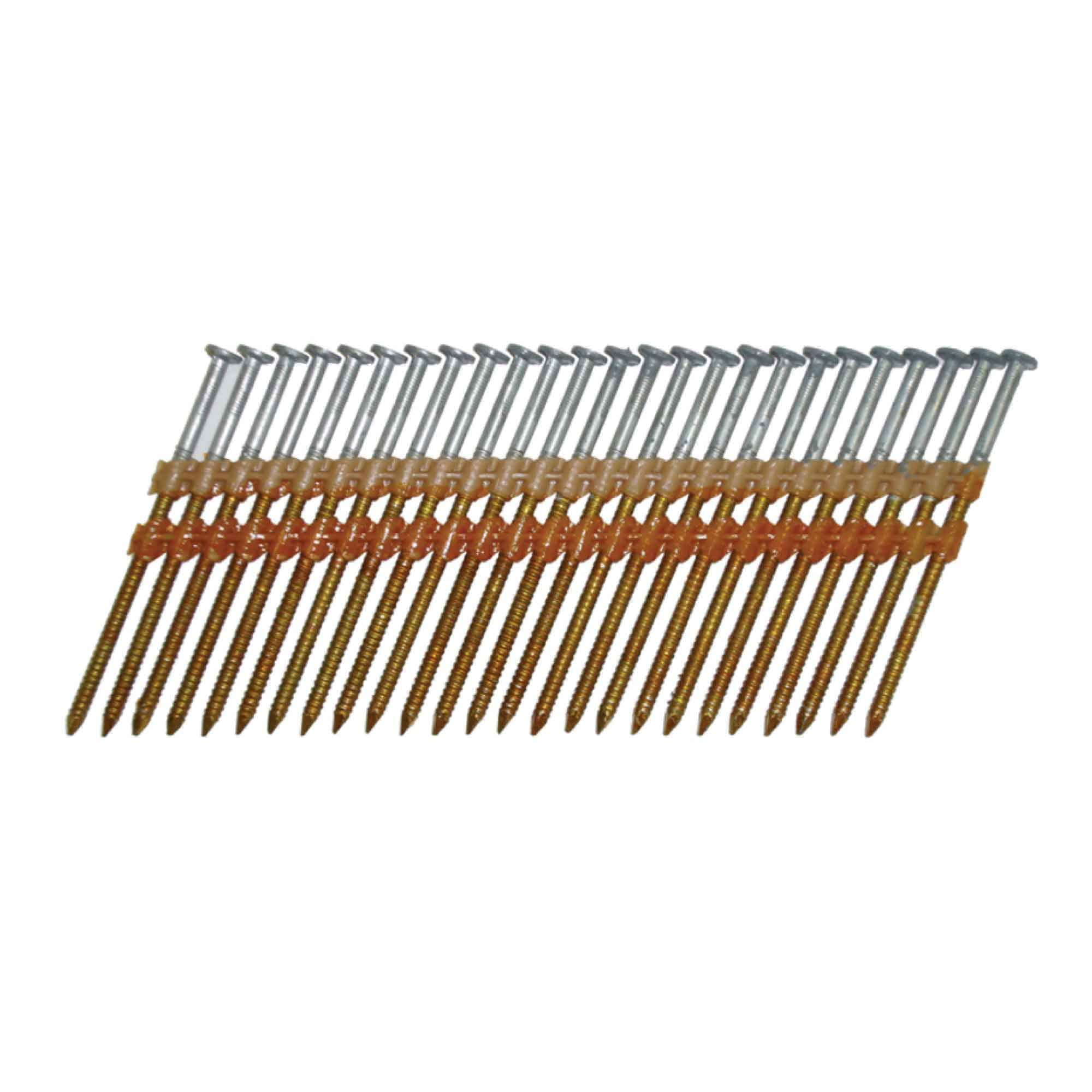 Metabo HPT Framing Nails | 2 In. x 0.113 | 21 Degree | Full Round Head | Hot Dipped Galvanized | Ring Shank | 1,000 Count | 20171SHPT C30
