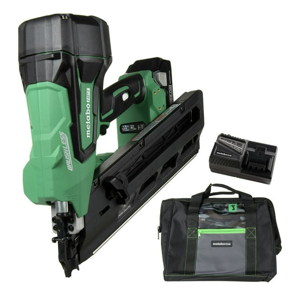 Metabo HPT NR1890DCSM, 18V Cordless Framing Nail Gun, 3.0 Ah