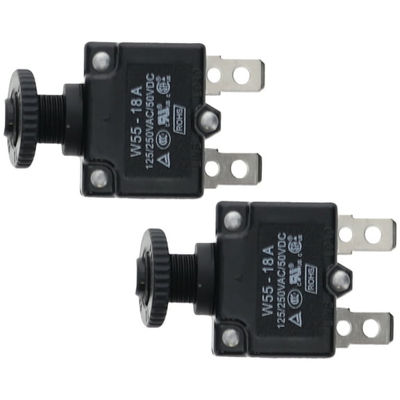 Metabo HPT Overload Protection Breaker Replacement Part for Model C10RJ (2-Pack)