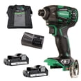thumbnail image 1 of Metabo HPT WH18DBDL2CM MultiVolt 18V Brushless Lithium-Ion Cordless Triple Hammer Impact Driver Kit with 2 Batteries (1.5 Ah), 1 of 3