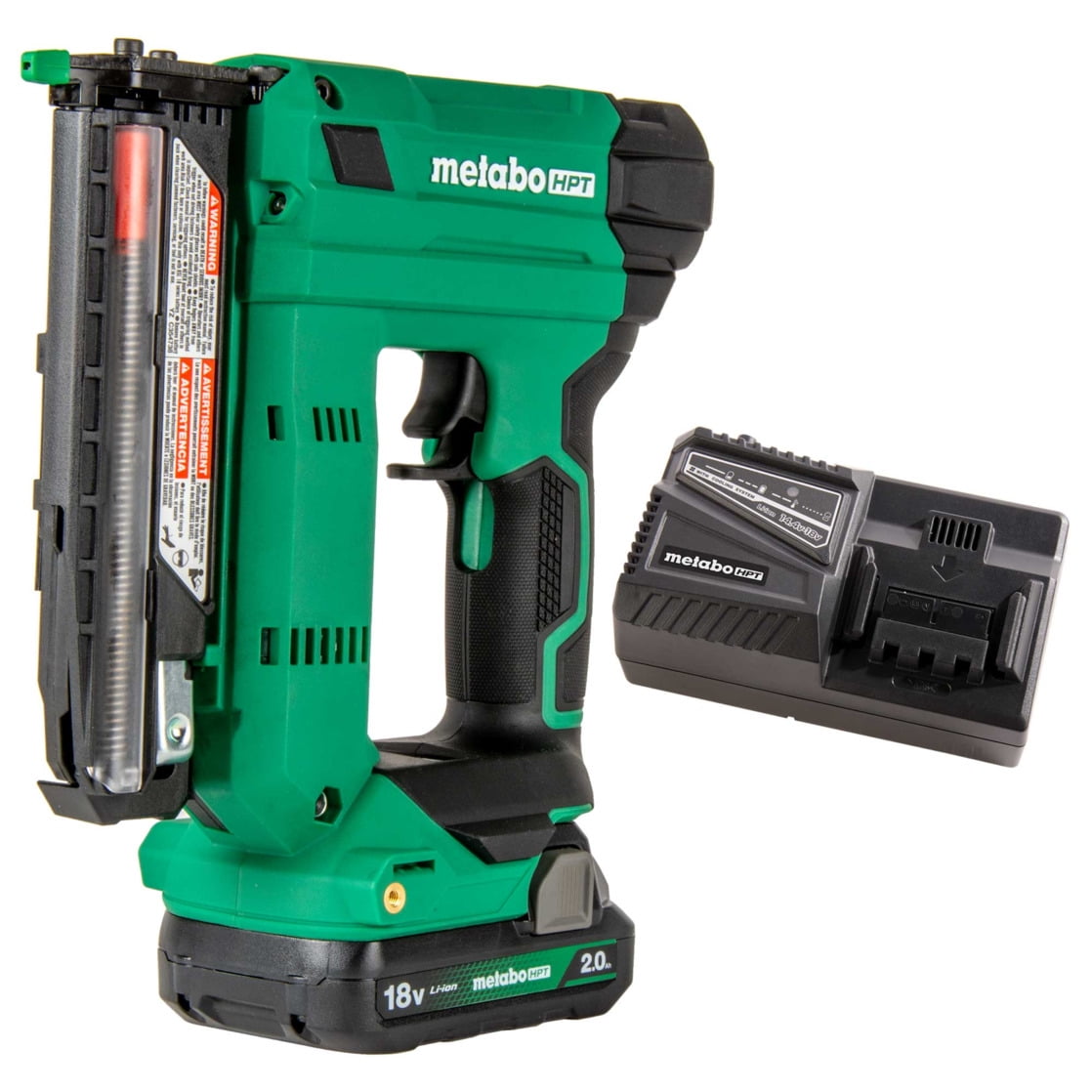 Metabo HPT 18V Cordless Pin Nailer Kit, 23-Ga, NP1835DA