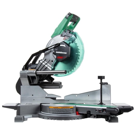 Metabo Hpt 36V Multivolt Brushless 10 In. Dual Bevel Sliding Miter Saw With 4 Ah Battery