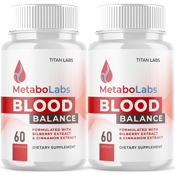 Metabo Labs Advanced Formula Blood Support for Health and Wellness MetaboLabs 120 Capsules