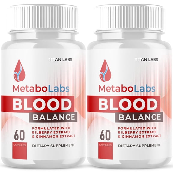 Metabo Labs Advanced Formula Blood Support for Health and Wellness MetaboLabs 120 Capsules