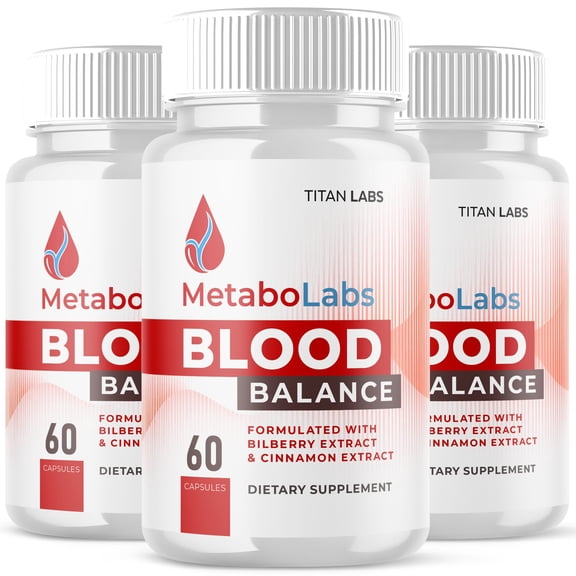 Metabo Labs Advanced Formula Blood Support for Health and Wellness MetaboLabs 180 Capsules