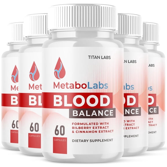 Metabo Labs Advanced Formula Blood Support for Health and Wellness MetaboLabs 300 Capsules