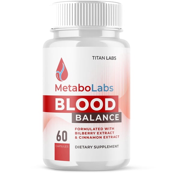 Metabo Labs Advanced Formula Blood Support for Health and Wellness MetaboLabs 60 Capsules
