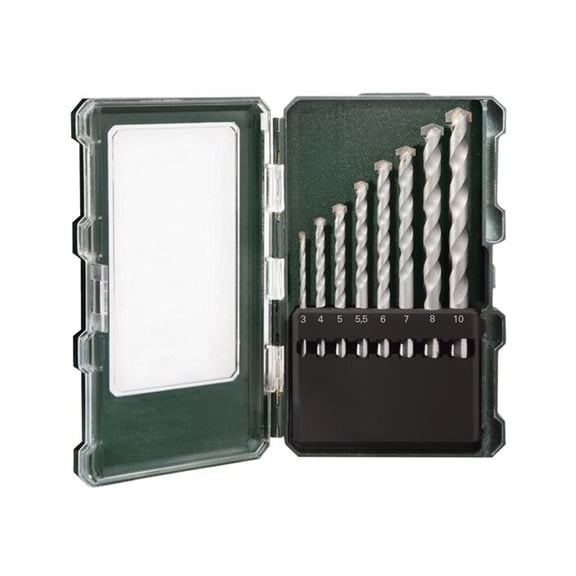 Metabo - Masonry Drill Set 8 Piece 3-10mm