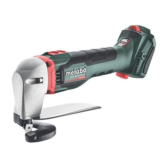 Metabo Shear,18V DC,Single Cut,4,840 spm SCV 18 LTX BL