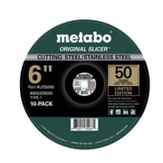 Metabo US5060 10-Pack 50th Anniversary Limited Edition 6 in. شرائح أصلية