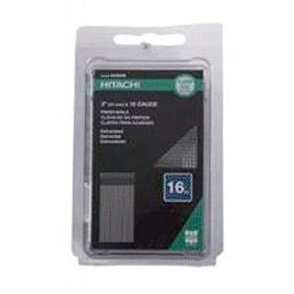 Metabo power tools  16 Gauge Smooth Shank Straight Strip Finish Nails  2 in. - Pack of 1 000