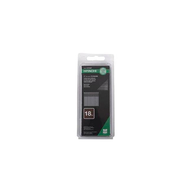 Metabo HPT 18 Ga. X 1-1/2 in. L Electro Galvanized Steel Brad Nails 1000 pk Metabo HPT 18 Ga. X 1-1/2 in. L Electro Galvanized Steel Brad Nails 1000 pk