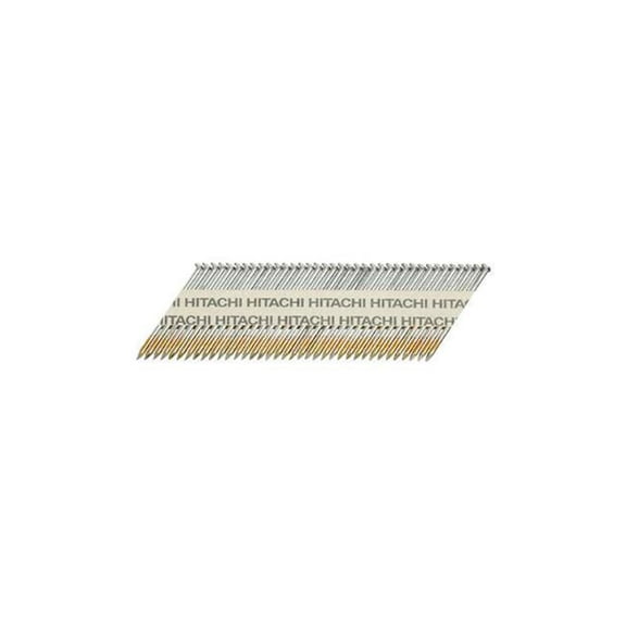 Metabo power tools 30 deg 10 Gauge Ring Shank Angled Strip Framing Nails 2.38 in. x 0.113 in. Dia. - Pack of 2000