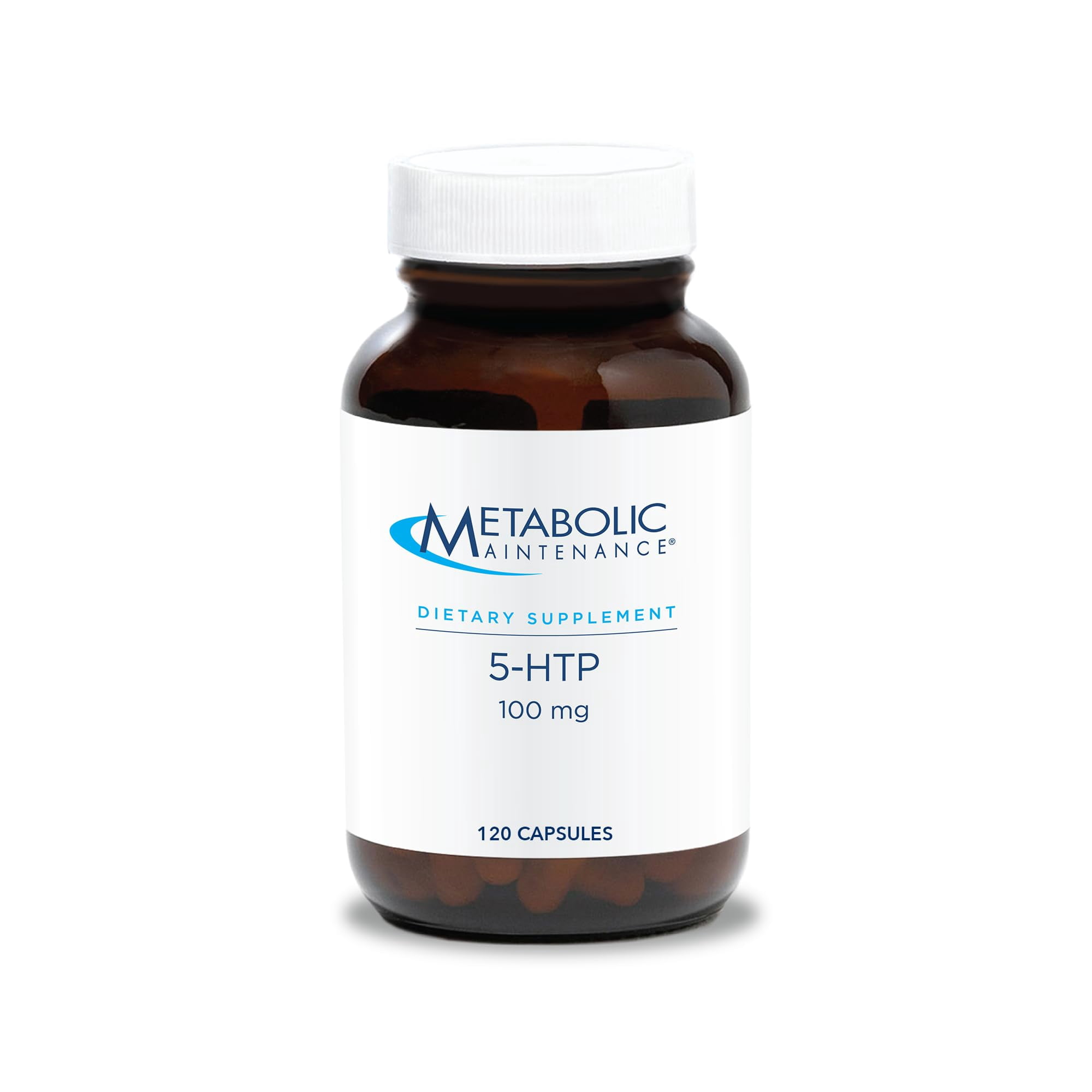 Metabolic Maintenance 5-HTP - Delivers 100 mg 5-Hydroxytryptophan - Supports Serotonin Pathways, a Positive Outlook & Restfuness - 120 Servings - 120 Capsules