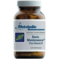 thumbnail image 1 of Metabolic Maintenance Basic Maintenance - Multivitamin & Mineral Supplement with L-Methylfolate - Activated B Vitamins & Vitamin D3 - Daily Wellness Support - 60 Servings - 120 Capsules, 1 of 5
