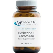 Metabolic Maintenance Berberine + Chromium - 500 mg Berberine HCl Complex with 200 mcg Chromium - Metabolic & Cellular Energy Support - AMPK & Cellular Energy Formula - 60 Servings - 60 Capsules